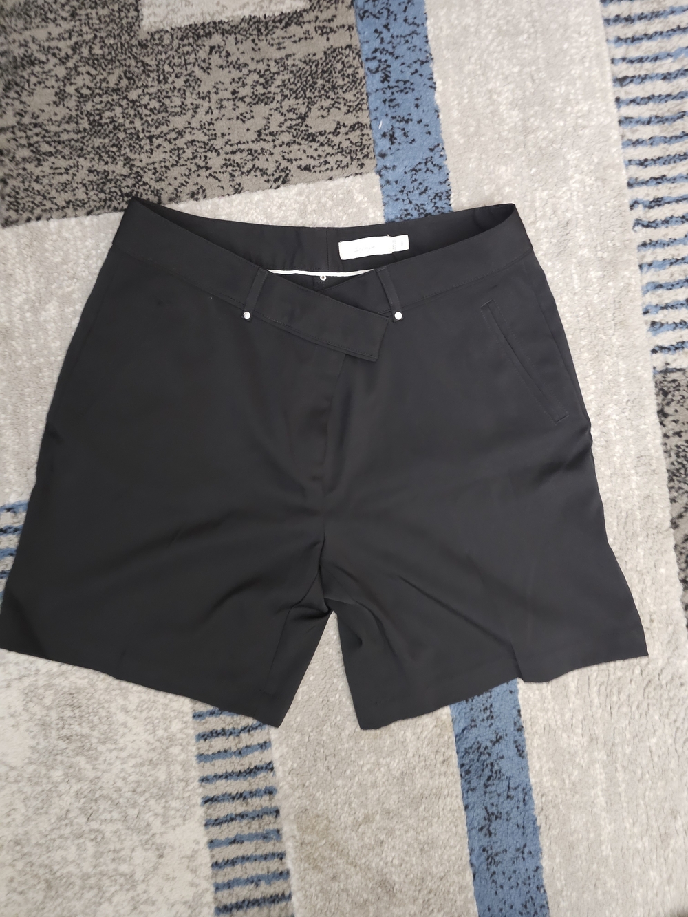Lady Hagen Black Tailored High-Waist Shorts